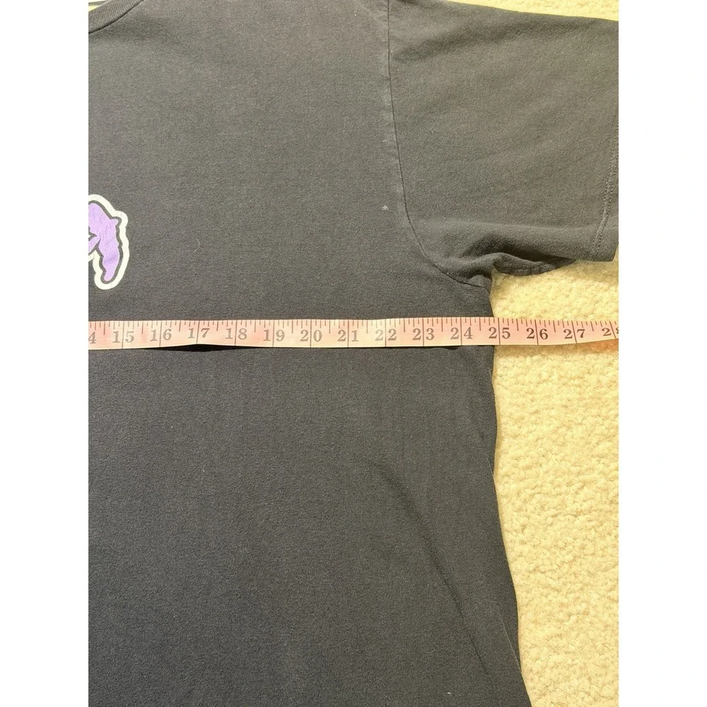 Juice WRLD Legends Never Die 999 T Shirt Black Purple Graphic Rap Tee Oversized